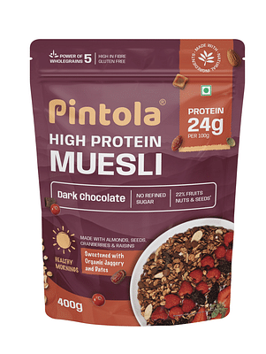 Pintola-High-Protein-Muesli-Dark-Chocolate-Cranberry-2g-Protein